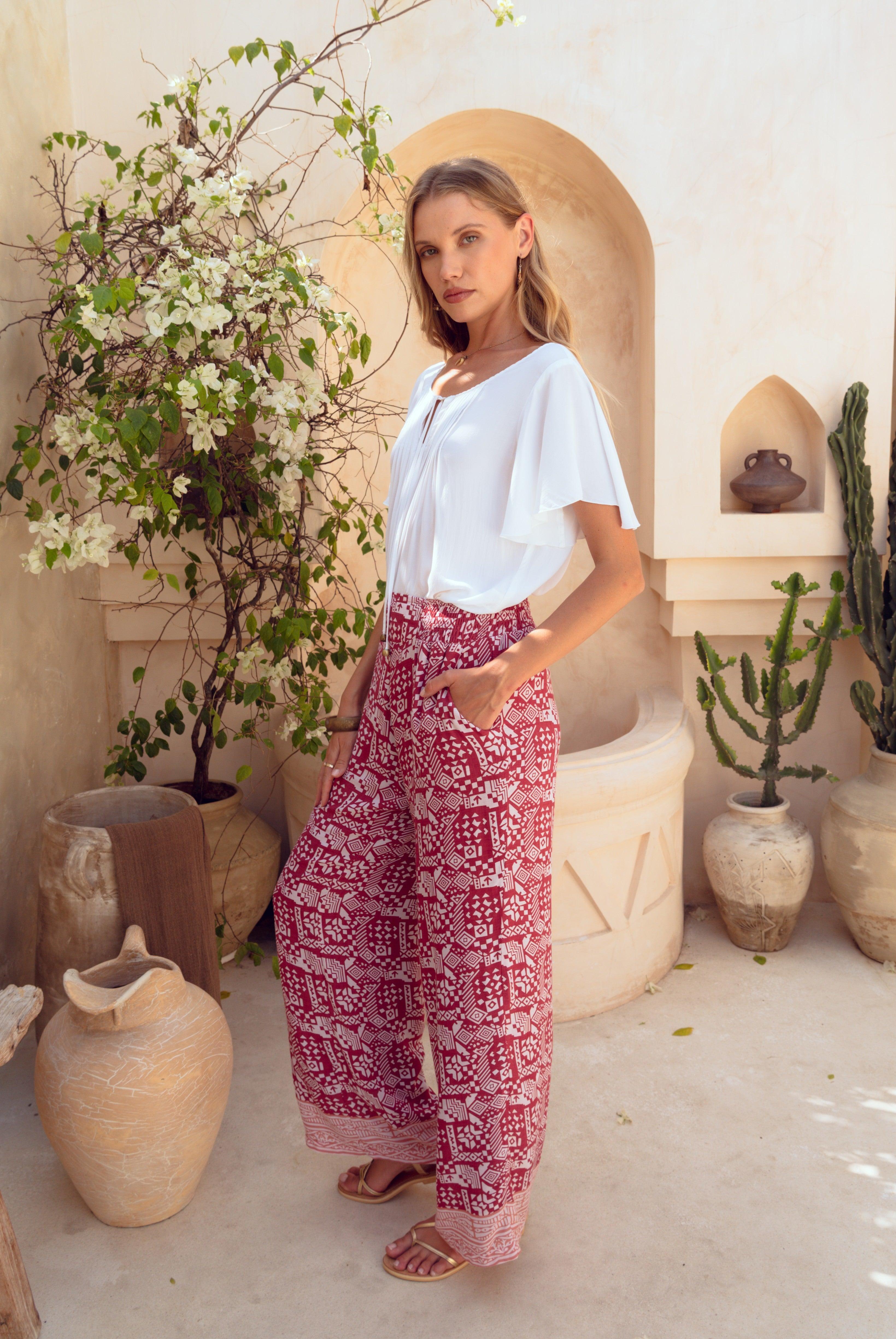 Gigi Pants ~ Ruby